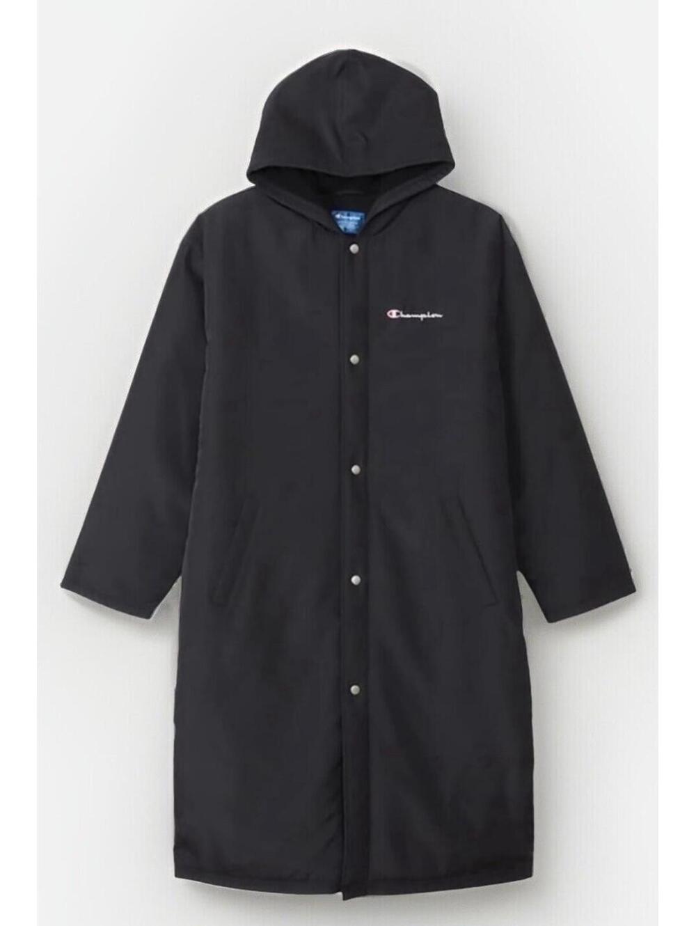 Champion Men’s Black Winter Coat Jacket – Warm, Stylish Button-Up, Size XL, New